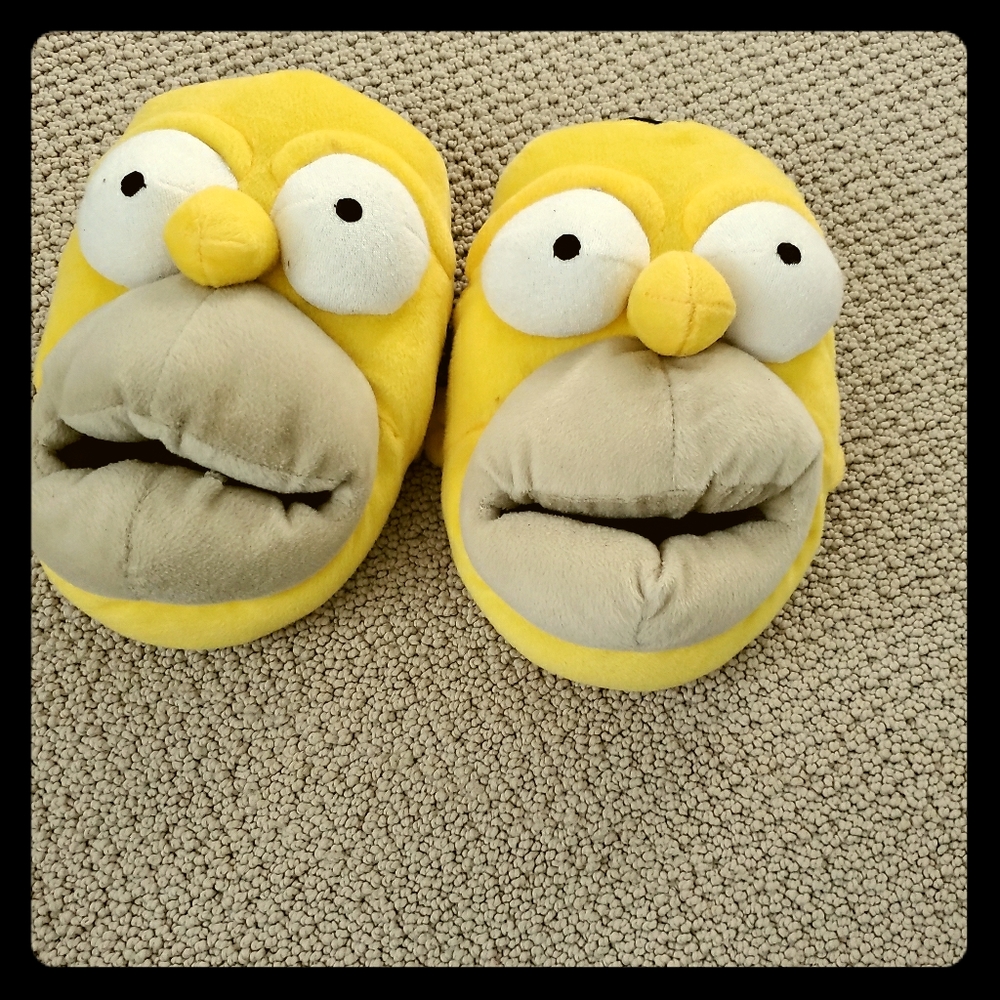 Simpsons slippers